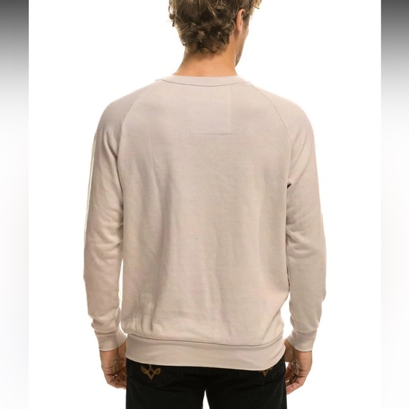New! Aviator Nation Logo Sweatshirt - Sand - Picture 3 of 9